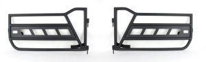 Jeep Gladiator JT Tube Doors - Front + Rear - Fishbone Offroad - Black textured - `20-`27